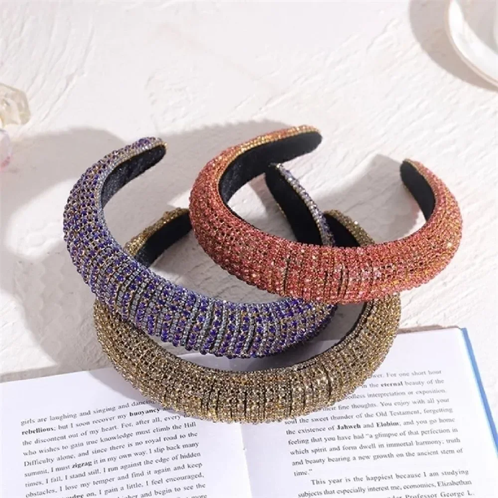 Rhinstone Headband- 6 colors available